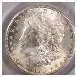 US Silver Coins 1899-O Morgan Dollar Graded ANACS