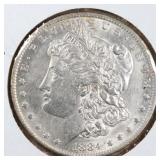 US Silver Coins 1884-O Morgan Dollar Circulated