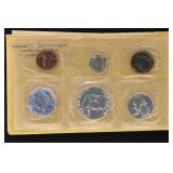 US Silver Coins 1962 Proof Set - Silver