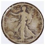 US Silver Coins 1934, 1933-S Walking Liberty Half