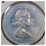 1971 Bahama Islands 2 Dollars - SILVER
