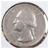 US Silver Coins 1932-S Washington Quarter Circulat
