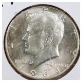 US Silver Coins 1964,65,66,67,68,69 Kennedy Half D