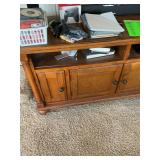 Entertainment cabinet no contents