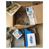 Kreg tool set, pocket hole screws and husky storage unit