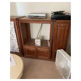 Coffee table and entertainment center