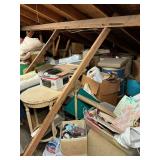 Extra large attic lot