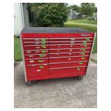 Snap on toolbox rolling 53 x 28 x 46