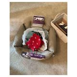 Assortment of dog items