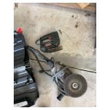 Angle grinder and jigsaw