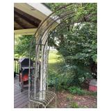 Metal arch walk-through