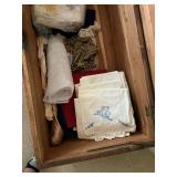 Contents of cedar chest