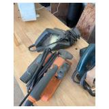 Handheld planer, sander, jigsaw, circular saw