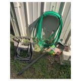 Garden hose with reel