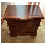 Wooden end table