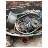 Water tub for water plant planting