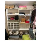 Contents of Closet- cabinets not included