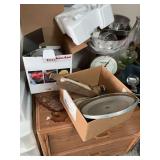 Contents on cabinet and in drawers