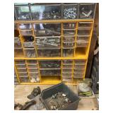 Miscellaneous nuts and bolts and storage units