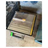 Tile cutting saw and hammer drill