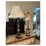 Two table lamps