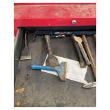 Contents of drawers in toolbox