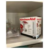 KitchenAid meat grinder attachment and other assorted miscellaneous