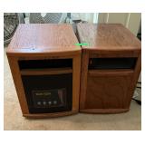 Set of electric heaters