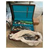 Vintage silverware assortment