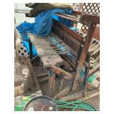 Antique rug loom