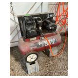 Sanborn 3 hp air compressor magna force with hose