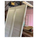 Bifold doors, 30 inches wide three units