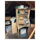 Large corner attic lot