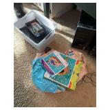 Pool floats, and office supplies