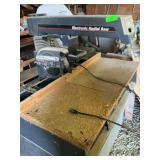 Craftsman electronic radial arm saw