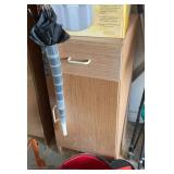Wooden pantry cabinet small no content