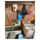 Miscellaneous drywall supplies, sandpaper