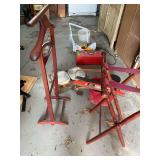 Coat rack, luggage stand, bucket and cookware