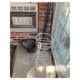 Plant stands pool skimmer, and water heaters