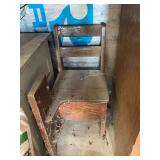 Vintage school house chair