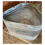 36” corner water trough 24” deep