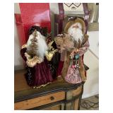 Santa tree toppers