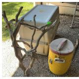 Driftwood, cooler & carrier