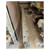 Extension ladder and step ladder three extensions and one step