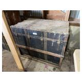Large Black Storage Trunk with 