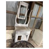 Vanity and Rattan/Papasan Chair base