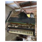 Upright Piano -Stage prop, missing internal parts.