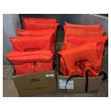 Box of Orange Life Vests-14