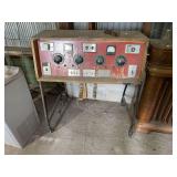 Vintage Electrical Control Panel on Stand