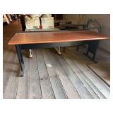 Drafting Table with Black Metal Frame